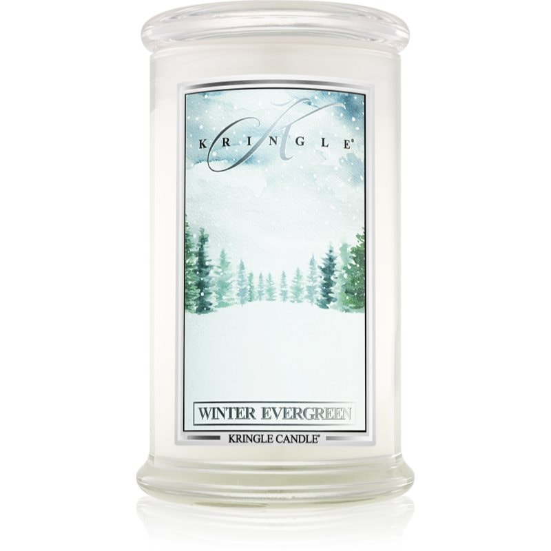 Kringle Candle Kringle Candle Winter Evergreen ароматна свещ 624 гр. - Унисекс парфюм 624мл - Сравни цени от 1 магазин с безплатна доставка