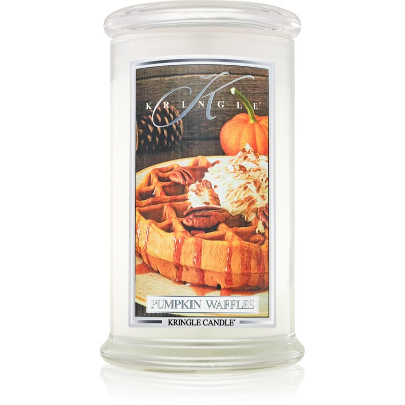 Kringle Candle Pumpkin Waffles ароматна свещ 624 гр. - Аромат - Сравни цени от 1 магазин с безплатна доставка