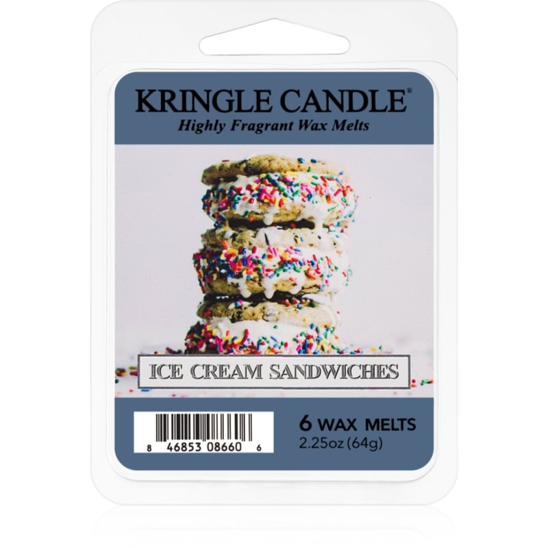 Kringle Candle Kringle Candle Ice Cream Sandwiches восък за арома-лампа 64 гр. - Унисекс парфюм 64мл - Сравни цени от 1 магазин с безплатна доставка