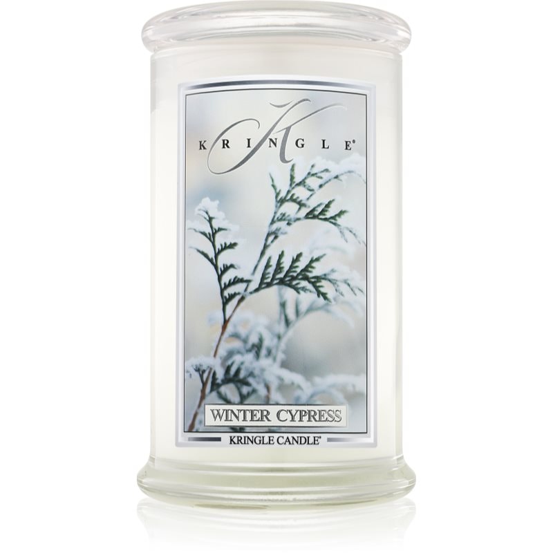 Kringle Candle Kringle Candle Winter Cypress ароматна свещ 624 гр. - Унисекс парфюм 624мл - Сравни цени от 1 магазин с безплатна доставка