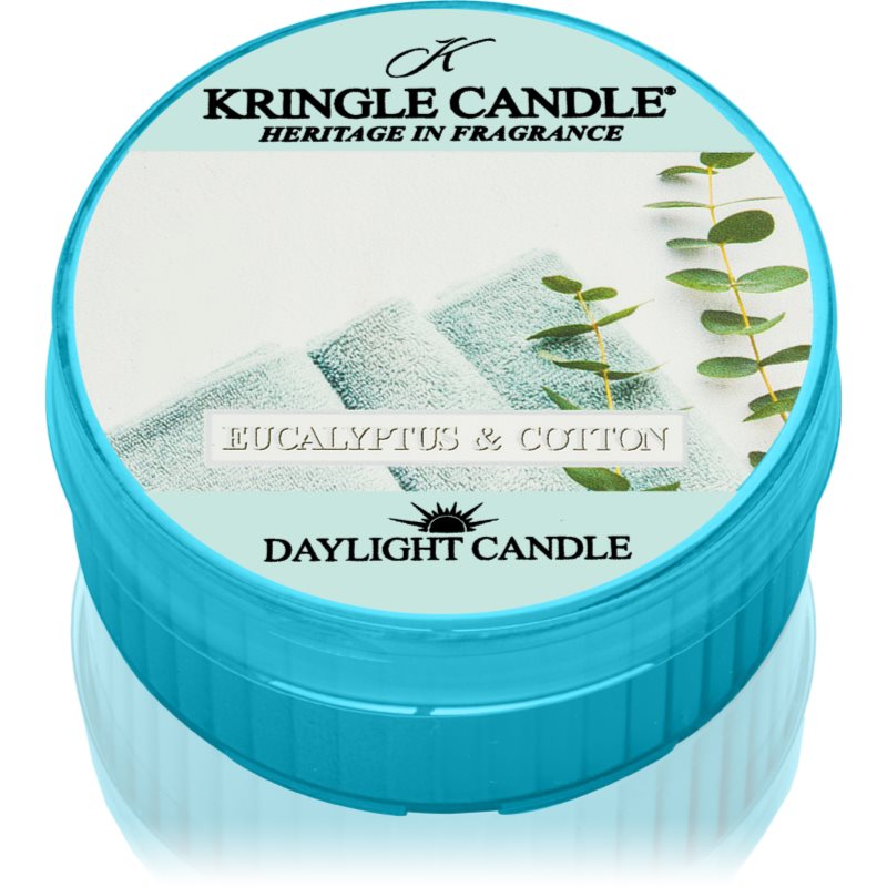Kringle Candle Eucalyptus & Cotton чаена свещ 42 гр. - Аромат - Сравни цени от 1 магазин с безплатна доставка