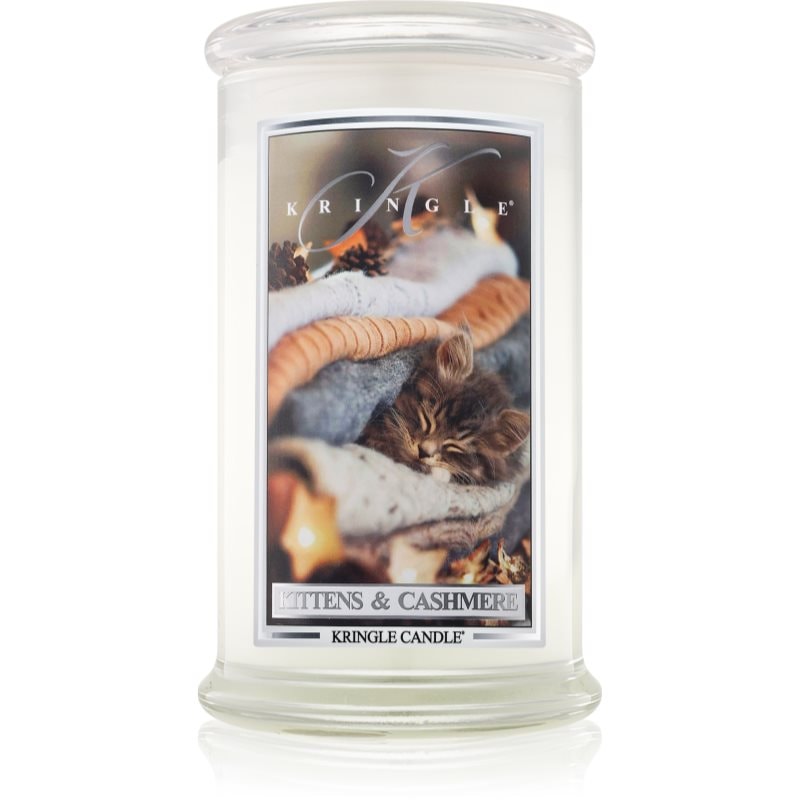Kringle Candle Kringle Candle Kittens & Cashmere ароматна свещ 624 гр. - Унисекс парфюм 624мл - Сравни цени от 1 магазин с безплатна доставка