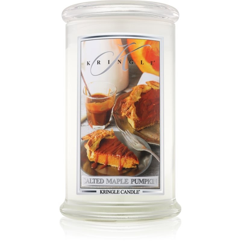 Kringle Candle Kringle Candle Salted Maple Pumpkin ароматна свещ 624 гр. - Унисекс парфюм - Сравни цени от 1 магазин с безплатна доставка
