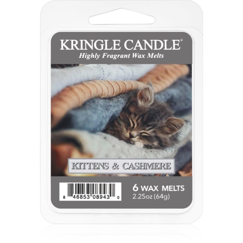 Kringle Candle Kringle Candle Kittens & Cashmere восък за арома-лампа 64 гр. - Унисекс парфюм 64мл - Сравни цени от 1 магазин с безплатна доставка