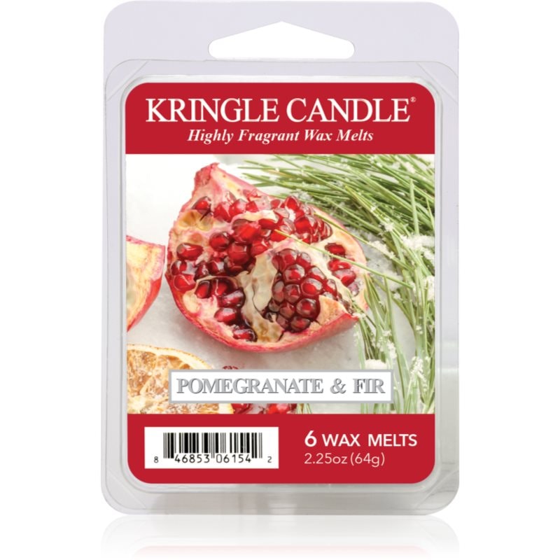 Kringle Candle Pomegranate & Fir Wax Melt DVA ароматна свещ 64 гр. - Аромат - Сравни цени от 1 магазин с безплатна доставка
