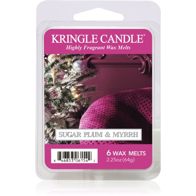 Kringle Candle Sugar Plum & Myrrh Wax Pot ароматна свещ 64 гр. - Аромат - Сравни цени от 1 магазин с безплатна доставка