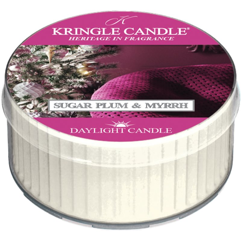 Kringle Candle Kringle Candle Sugar Plum & Myrrh Daylight ароматна свещ 42 гр. - Унисекс парфюм 42мл - Сравни цени от 1 магазин с безплатна доставка