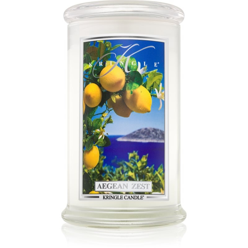 Kringle Candle Aegean Zest ароматна свещ 623 гр. - Аромат - Сравни цени от 1 магазин с безплатна доставка