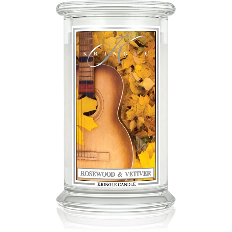 Kringle Candle Rosewood & Vetiver ароматна свещ 623 гр. - Аромат - Сравни цени от 1 магазин с безплатна доставка