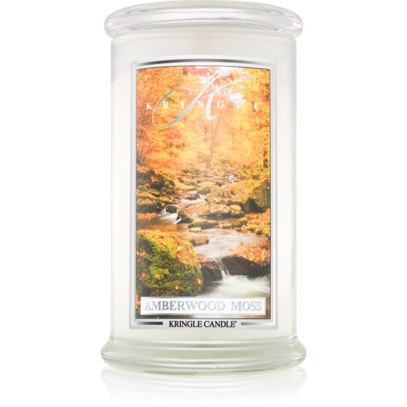 Kringle Candle Amberwood Moss ароматна свещ 624 гр. - Аромат - Сравни цени от 1 магазин с безплатна доставка