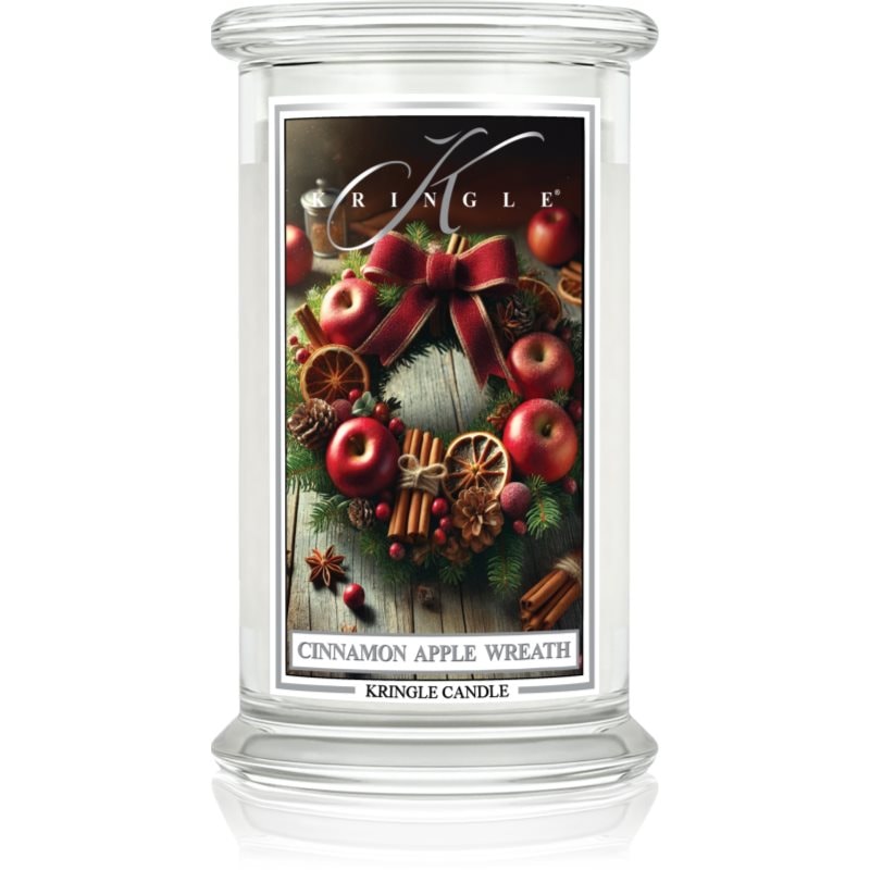 Kringle Candle Cinnamon Apple Wreath ароматна свещ 624 гр. - Аромат - Сравни цени от 1 магазин с безплатна доставка