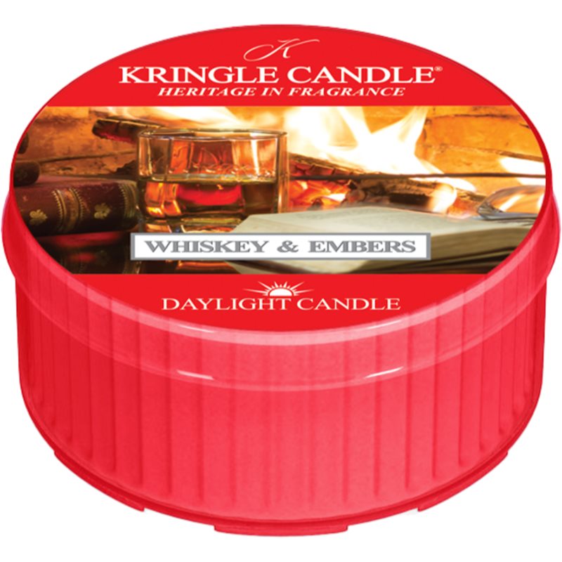 Kringle Candle Kringle Candle Whiskey & Embers чаена свещ 42 гр. - Унисекс парфюм - Сравни цени от 1 магазин с безплатна доставка