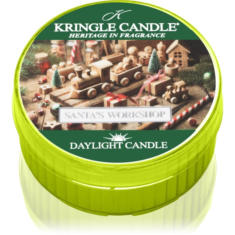 Kringle Candle Kringle Candle Santa's Workshop чаена свещ 42 гр. - Унисекс парфюм 42мл - Сравни цени от 1 магазин с безплатна доставка