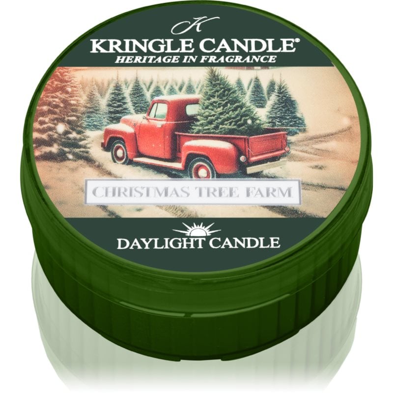Kringle Candle Christmas Tree Farm Daylight Candle чаена свещ 42 гр.
