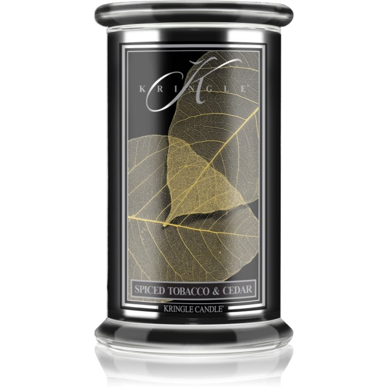 Kringle Candle Spiced Tobacco & Cedar ароматна свещ 623 гр.