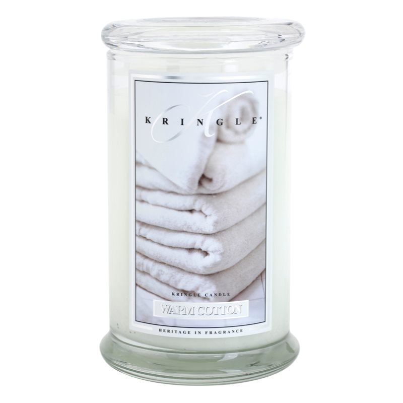 Kringle Candle Warm Cotton ароматна свещ 624 гр. - Аромат - Сравни цени от 1 магазин с безплатна доставка