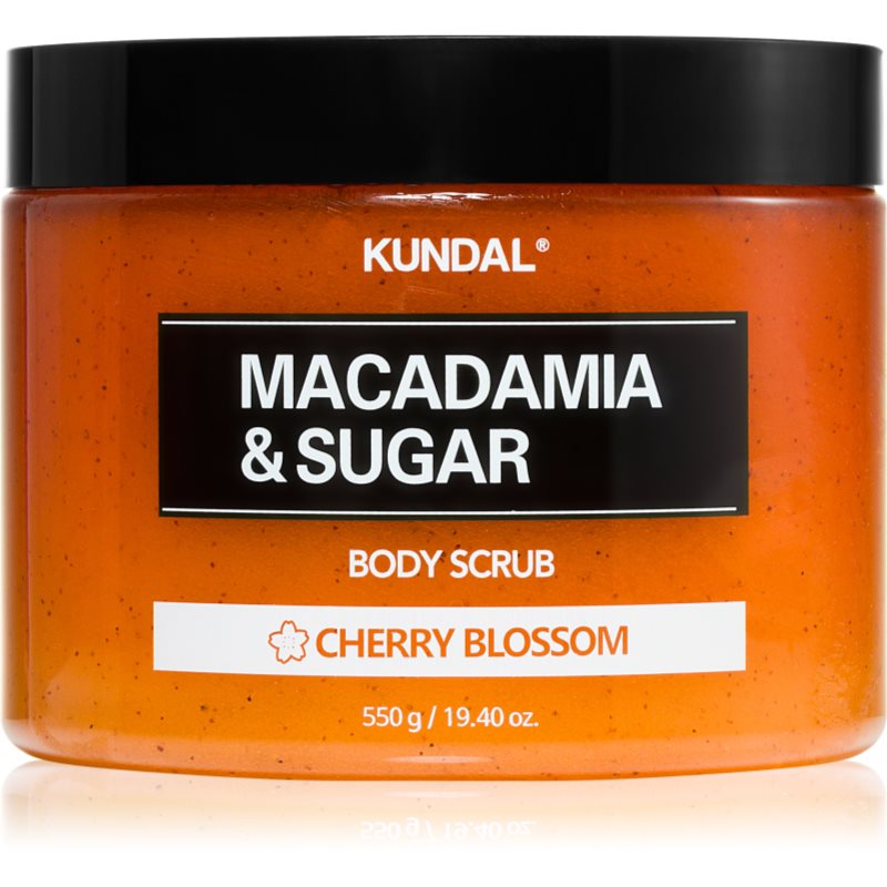 KUNDAL Macadamia & Sugar Cherry Blossom захарен пилинг с масло от шеа - Грижа за тяло - Сравни цени от 1 магазин с безплатна доставка