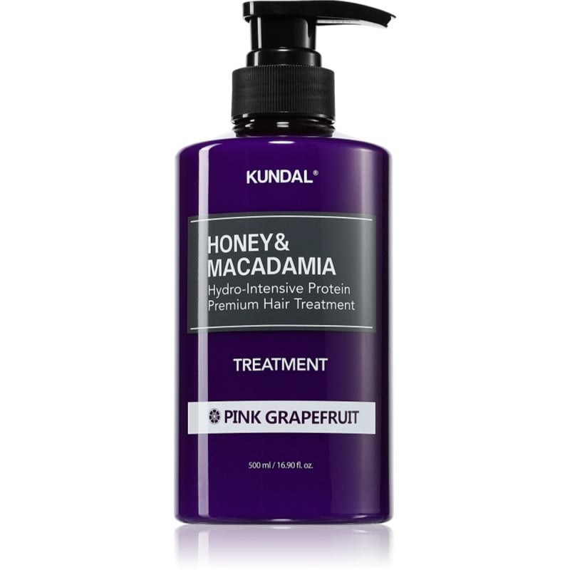 KUNDAL Honey & Macadamia Pink Grapefruit интензивна хидратираща грижа за суха и увредена коса