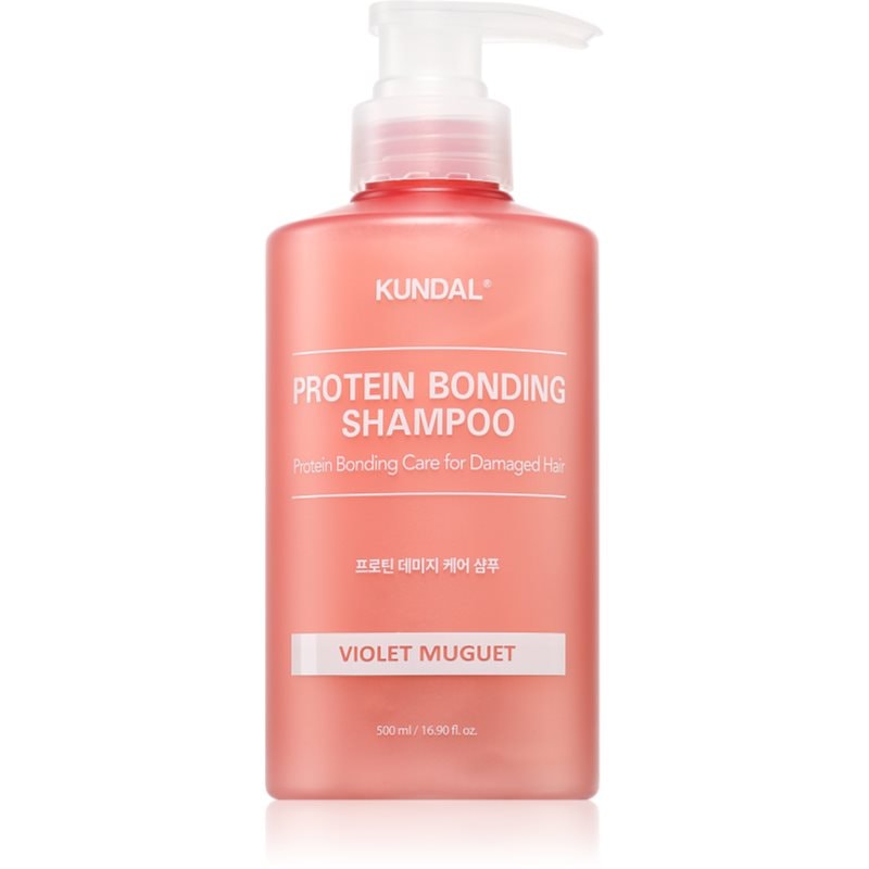 KUNDAL Protein Bonding Care Shampoo подхранващ шампоан за суха и увредена коса с аромат Violet Muguet - Грижа за коса - Сравни цени от 1 магазин с безплатна доставка