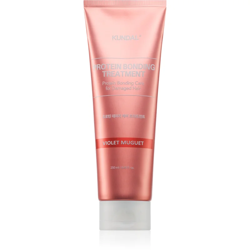 KUNDAL Protein Bonding Care Treatment цялостна грижа за суха и увредена коса с аромат Violet Muguet