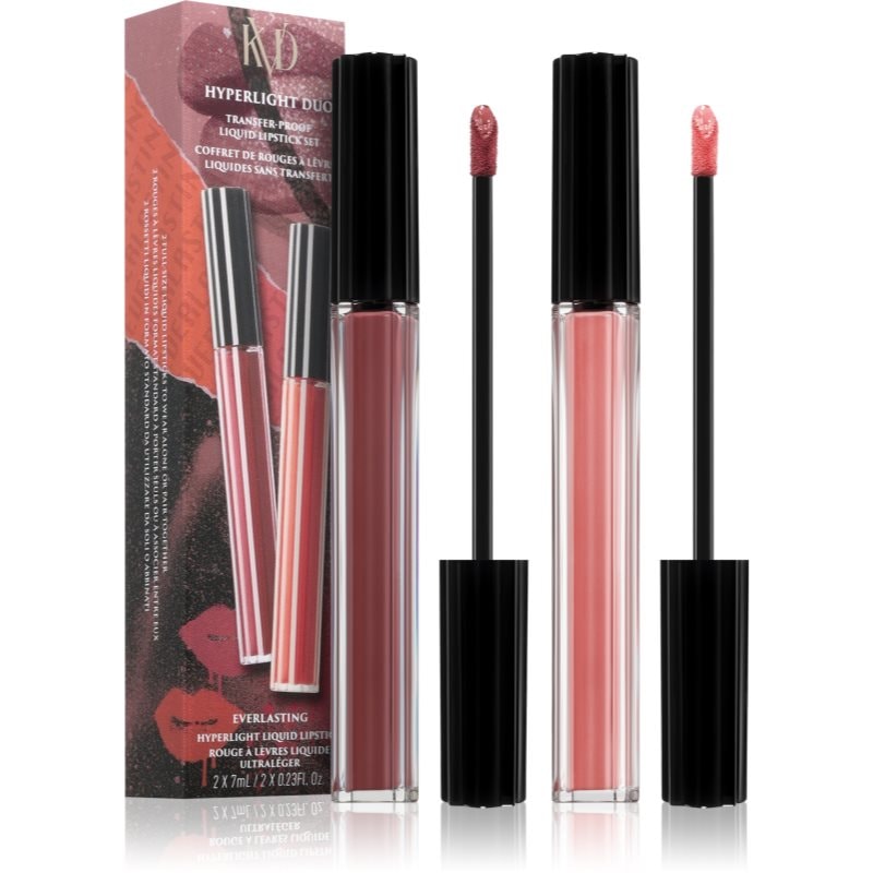 KVD Beauty Hyperlight Duo комплект червила - Комплект - Сравни цени от 1 магазин с безплатна доставка