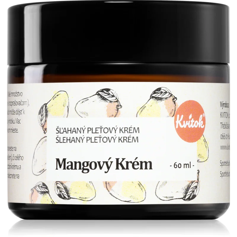 Kvitok Mango Cream нежен крем за лице за чувствителна и суха кожа - Грижа за лице - Сравни цени от 1 магазин с безплатна доставка