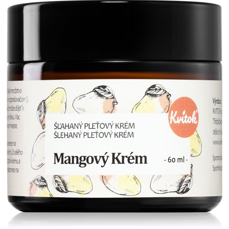 Kvitok Mango Cream нежен крем за лице за чувствителна и суха кожа - Грижа за лице - Сравни цени от 1 магазин с безплатна доставка