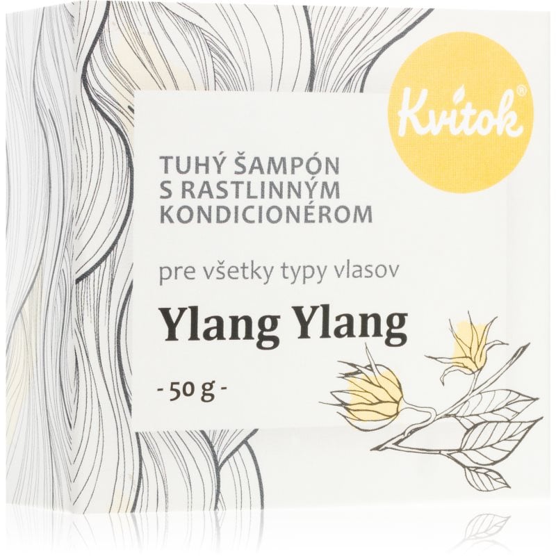 Kvitok Ylang Ylang Твърд шампоан за руса коса