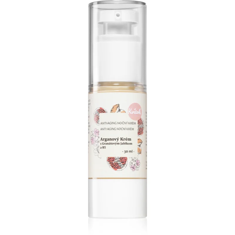 Kvitok Argan cream with pomegranate нощен крем за зряла кожа - Грижа за лице - Сравни цени от 1 магазин с безплатна доставка