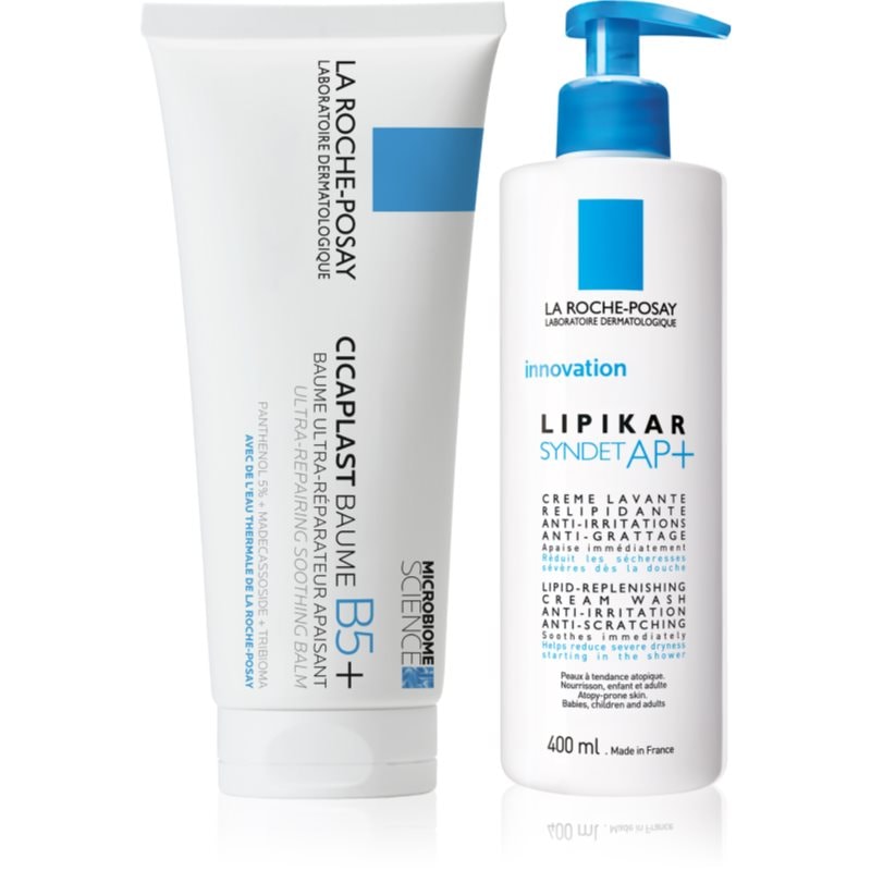 La Roche-Posay Bundles Lipikar + Cicaplast комплект за сърбяща и раздразнена кожа - Комплект - Сравни цени от 1 магазин с безплатна доставка