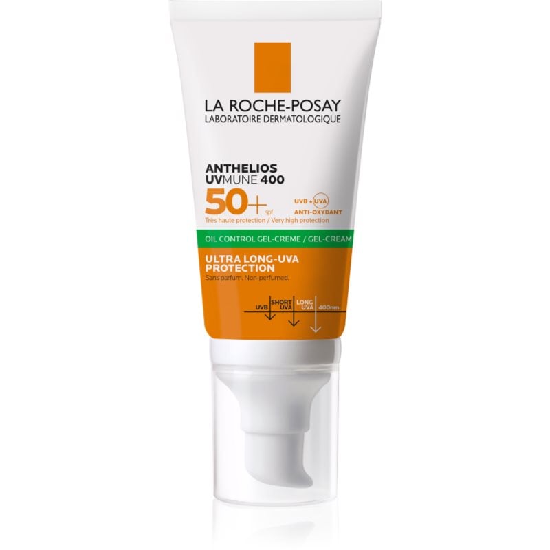 La Roche-Posay Anthelios Oil Control неароматизиран матиращ гел-крем SPF 50+
