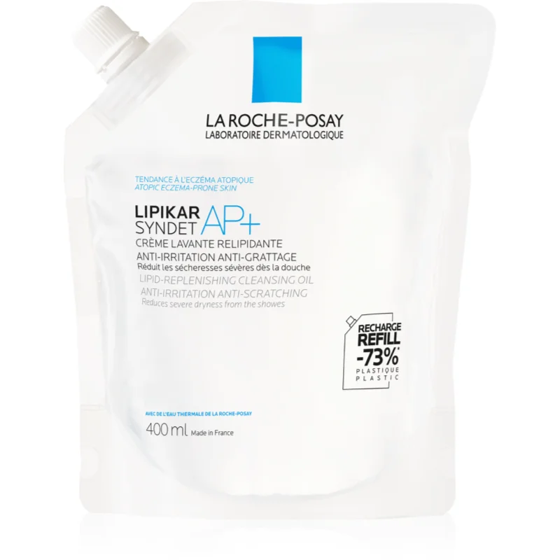 La Roche-Posay Lipikar Syndet AP+ почистващ крем-гел против възпаление и сърбеж
