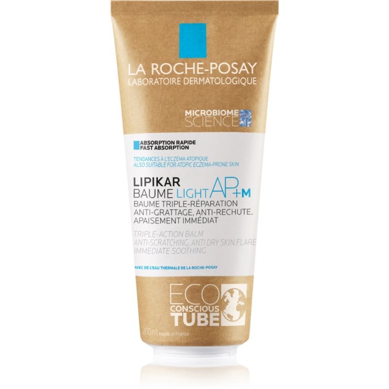 La Roche-Posay Lipikar Baume AP+M Light регенериращ балсам за тяло за суха и чувствителна кожа