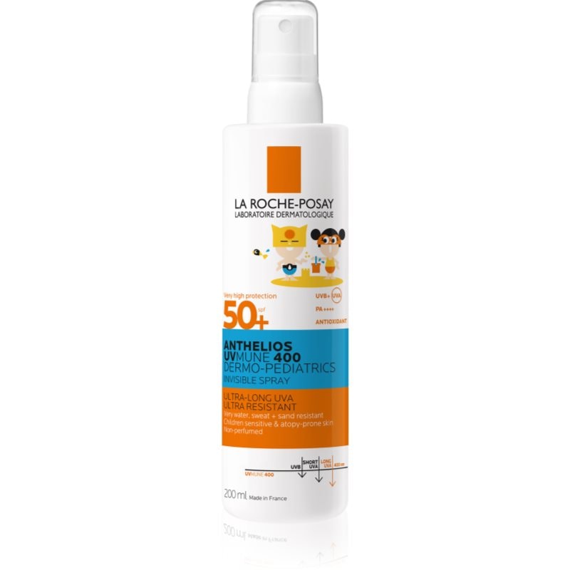 La Roche-Posay Anthelios Dermo-Pediatrics спрей за загар SPF 50+ - Грижа за тяло - Сравни цени от 1 магазин с безплатна доставка