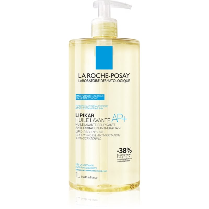 La Roche-Posay Lipikar Huile AP+ овлажняващ релипидиращо миещо масло против раздразнения