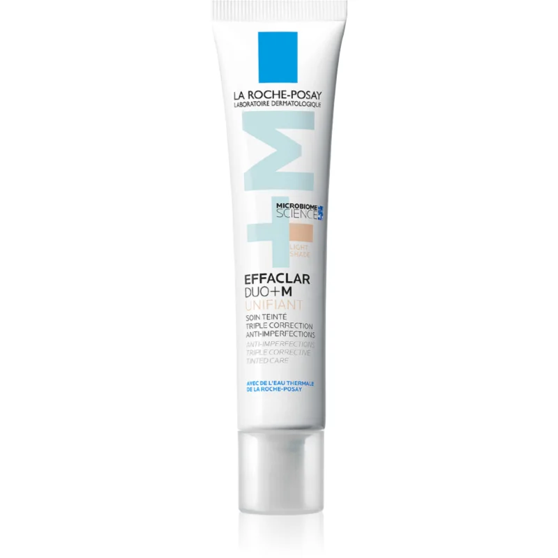 La Roche-Posay Effaclar DUO+M Unifiant лек тониращ крем с хидратиращ ефект