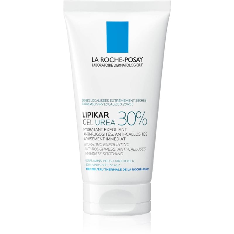 La Roche-Posay Lipikar Gel Urea 30% дълко хидратиращ гел за загрубяла кожа