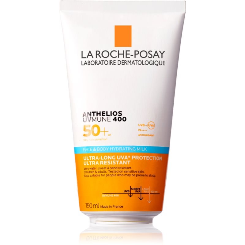 La Roche-Posay La Roche-Posay Anthelios UVMUNE 400 Face & Body защитен хидратиращ лосион за лице и тяло SPF 50+ - Унисекс парфюм 150мл - Сравни цени от 1 магазин с безплатна доставка