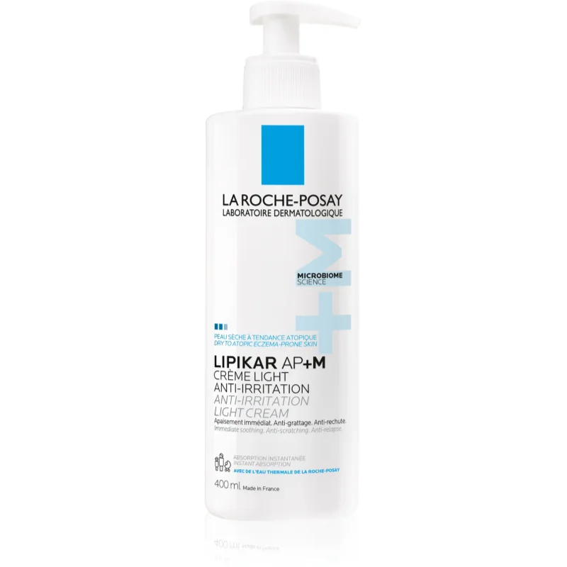 La Roche-Posay Lipikar AP+M Light Cream релипидиращ крем за суха към атопична кожа - Грижа за тяло - Сравни цени от 1 магазин с безплатна доставка