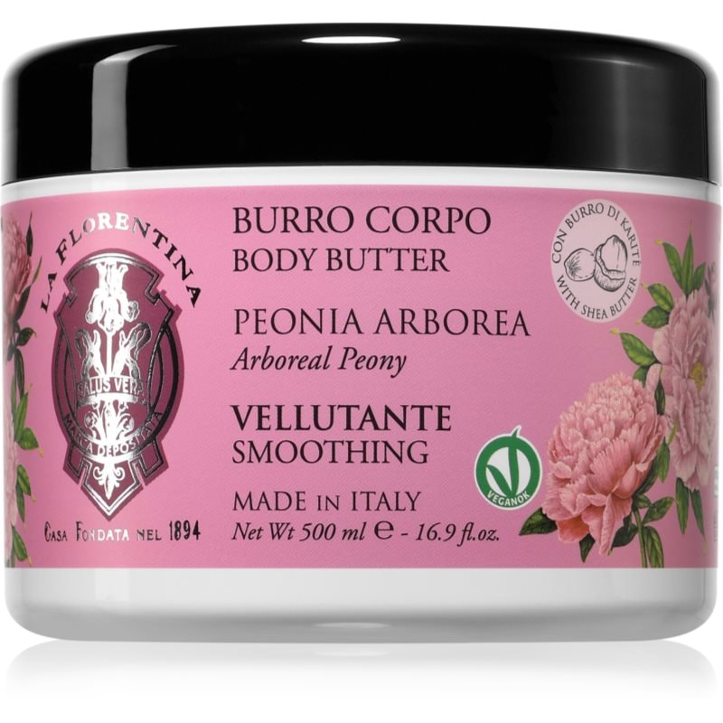 La Florentina Arboreal Peony Body Butter масло за тяло - Грижа за тяло - Сравни цени от 1 магазин с безплатна доставка