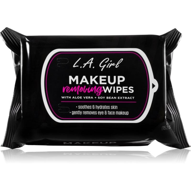 L.A. Girl Cosmetics Makeup Removing Wipes кърпички за почистване на грим