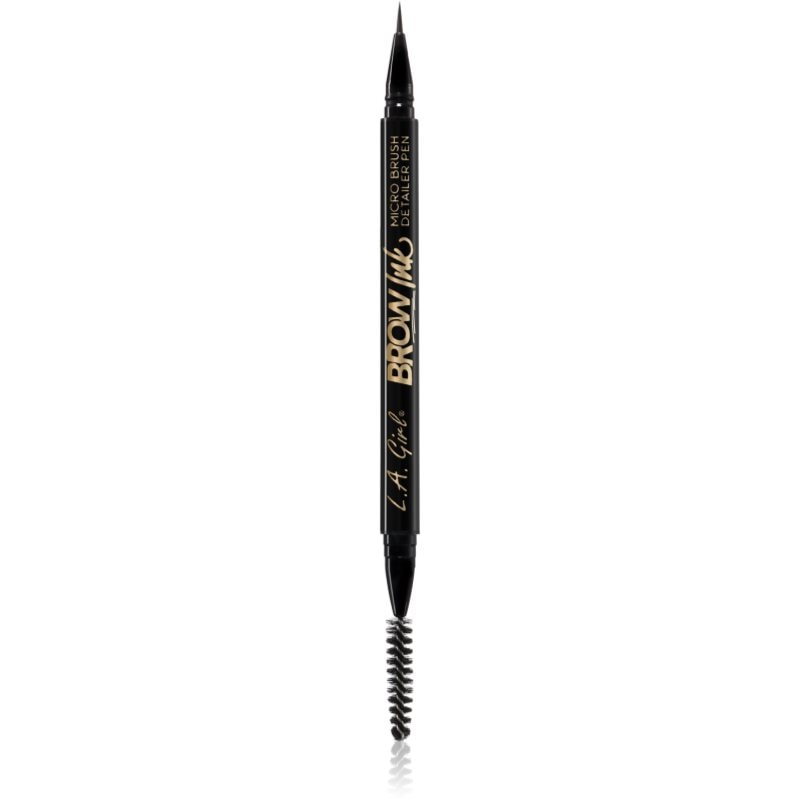 L.A. Girl Cosmetics Brow Ink маркер за вежди с четка - Грим - Сравни цени от 1 магазин с безплатна доставка