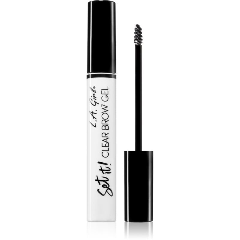 L.A. Girl Cosmetics Set It прозрачен фиксиращ гел за вежди