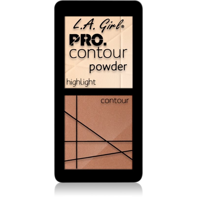 L.A. Girl Cosmetics PRO. Contour Powder контурираща палитра за лице
