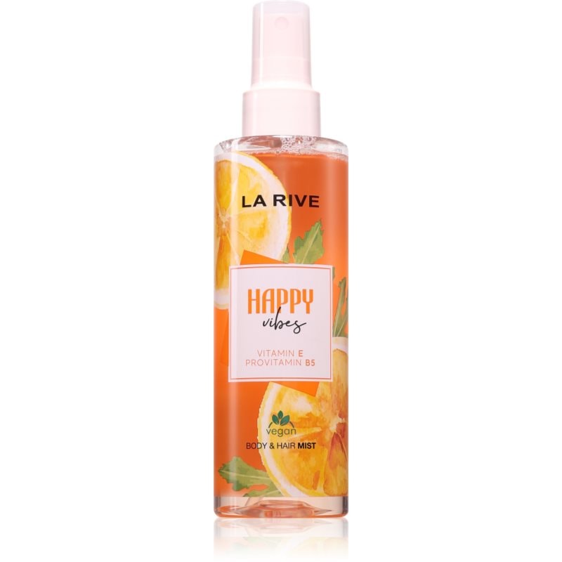 La Rive Happy Vibes парфюмна мъгла за тяло и коса за жени - Грижа за тяло - Сравни цени от 1 магазин с безплатна доставка