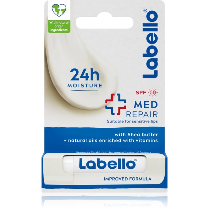 Labello Med Repair балсам за устни SPF 15 - Грижа за лице - Сравни цени от 1 магазин с безплатна доставка