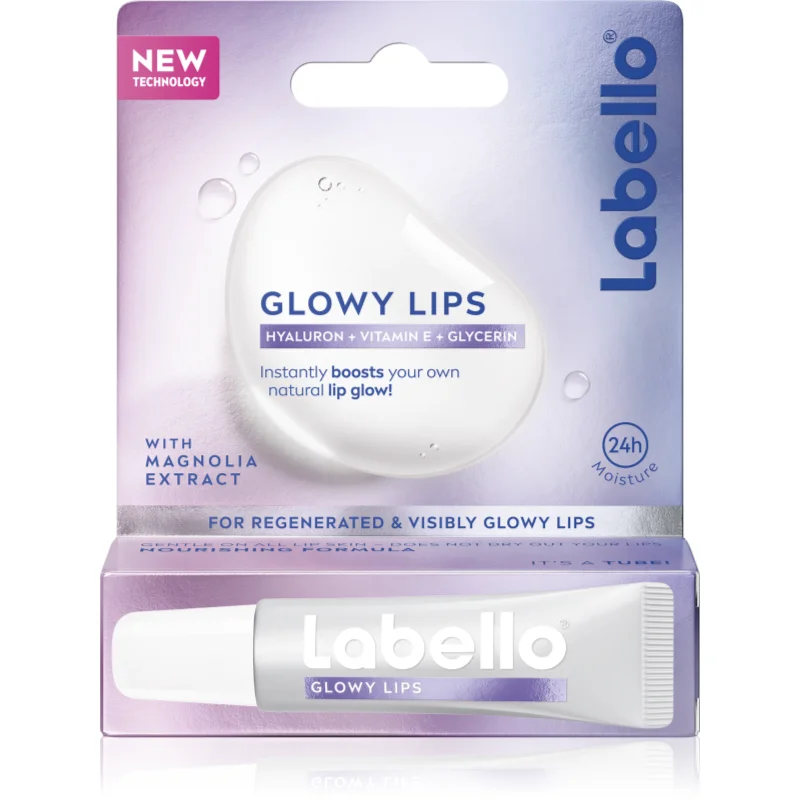 Labello Glowy Lips хидратиращ балсам за устни с хиалуронова киселина