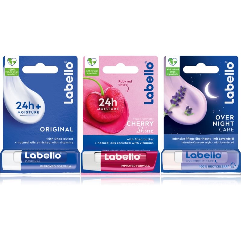 Labello Lip Care балсам за устни изгодна опаковка - Грижа за лице - Сравни цени от 1 магазин с безплатна доставка