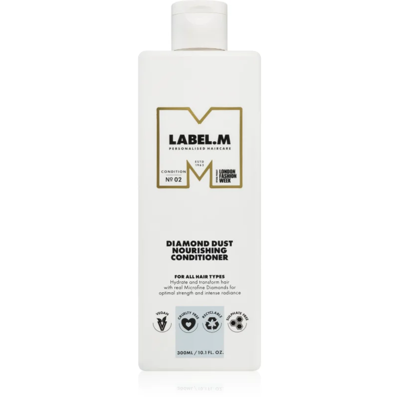 label.m Diamond Dust подхранващ балсам за всички видове коса - Грижа за коса - Сравни цени от 1 магазин с безплатна доставка