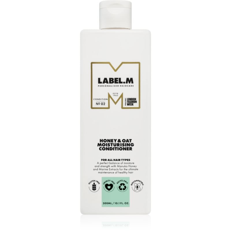 label.m Honey & Oat хидратиращ балсам за ежедневна употреба - Грижа за коса - Сравни цени от 1 магазин с безплатна доставка